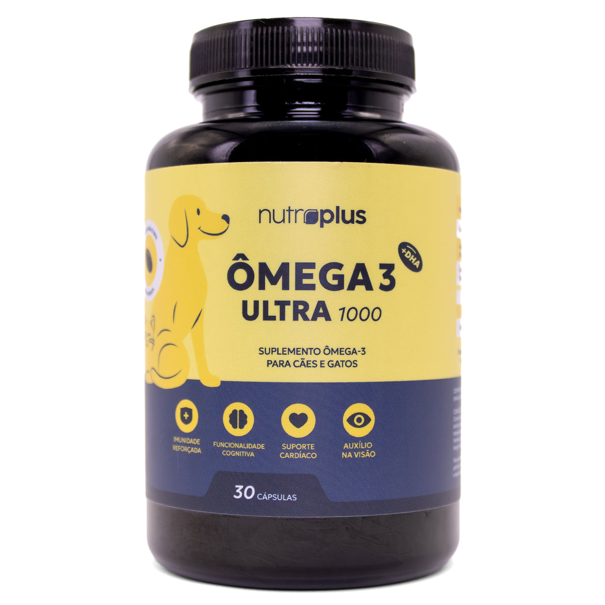 Suplemento Nutroplus Ômega 3 Ultra - 1000mg Óleo de Peixe