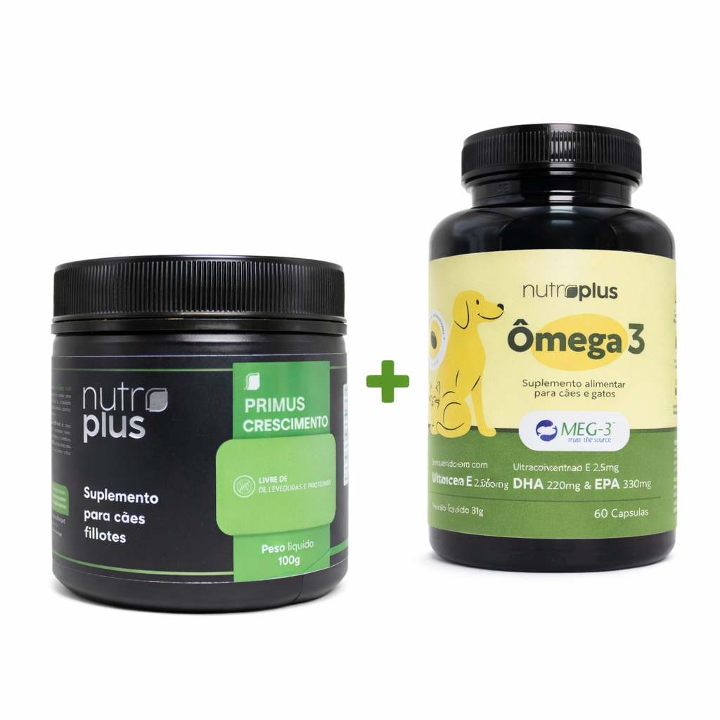 combo-suplemento-filhotes-omega-3-caes-nutroplus