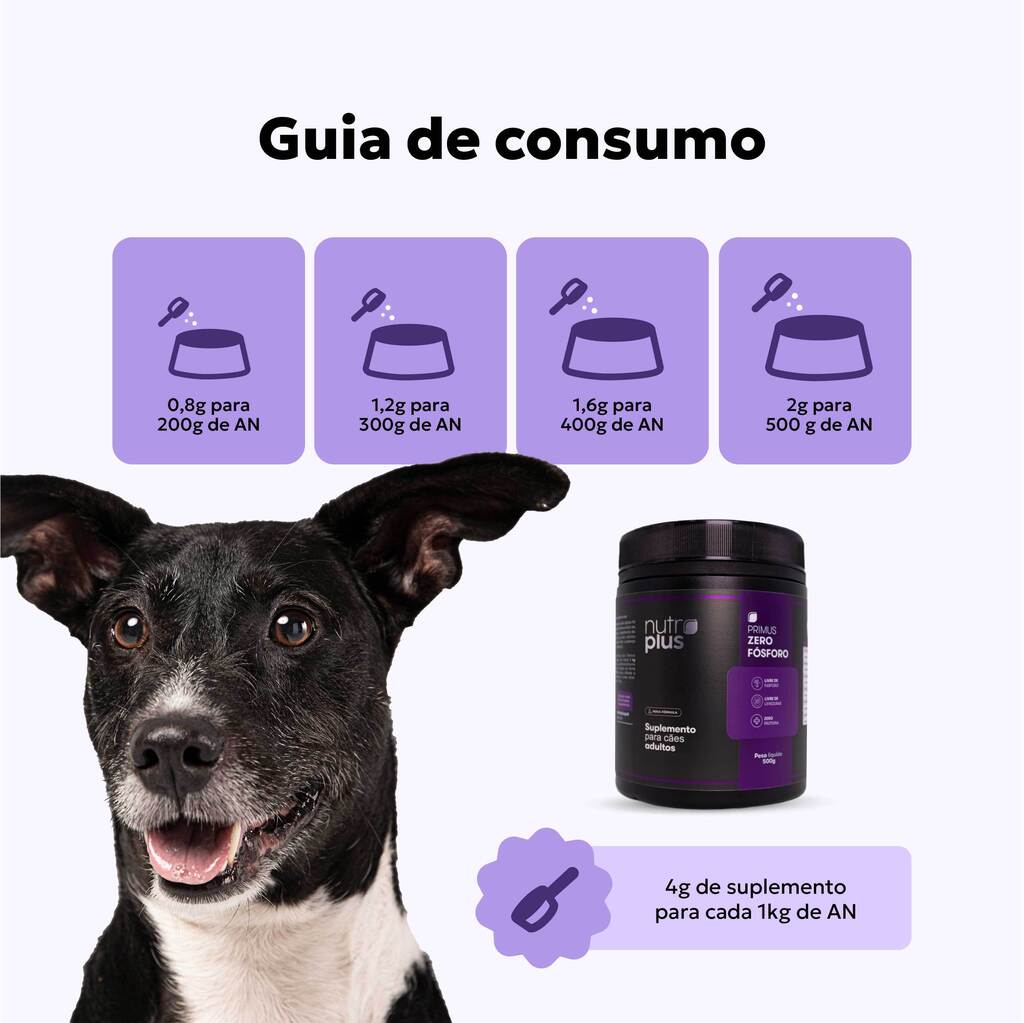 suplemento-natural-caes-adultos-zero-fosforo-ingredientes-consumo-nutroplus