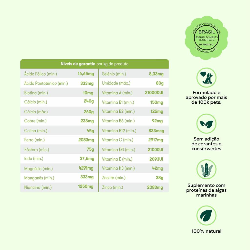 suplemento-natural-caes-filhotes-garantias-nutroplus